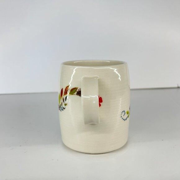 Anthropologie Starla Michelle Halfmann Petal Palette Monogram Letter L Mug 118mL - Picture 3 of 11